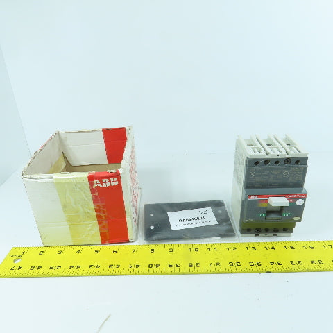 ABB SACE T1N 100 SACE TMAX 15A Circuit Breaker 3-Pole 600V