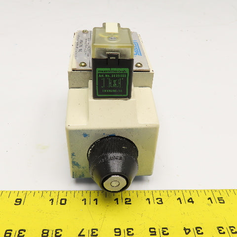 Vickers DG4S4 012B U B 60 Hydraulic Single Solenoid Directional Valve 110V