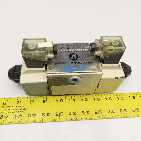 Vickers DG4S4 013C U B 60 Hydraulic Single Solenoid Directional Valve 110V