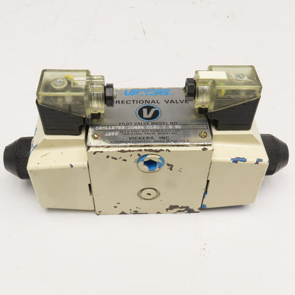 Vickers DG4S4 013C U B 60 Hydraulic Single Solenoid Directional Valve 110V