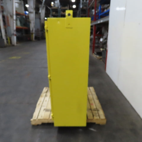 60 Gallon Heavy Duty 2-Door Flammable Storage Safety Cabinet 56" x 18-1/2" x 58"