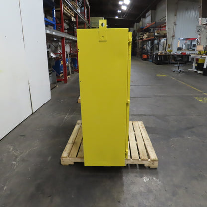 60 Gallon Heavy Duty 2-Door Flammable Storage Safety Cabinet 56" x 18-1/2" x 58"