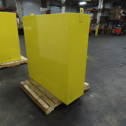 60 Gallon Heavy Duty 2-Door Flammable Storage Safety Cabinet 56" x 18-1/2" x 58"