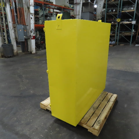 60 Gallon Heavy Duty 2-Door Flammable Storage Safety Cabinet 56" x 18-1/2" x 58"