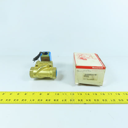 Honeywell 7322GBN53N00A0J111B6 Solenoid Skinner Valve 120V 3/4" 5-230PSI