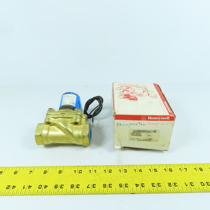 Honeywell 7322GBN53N00A0J111B6 Solenoid Skinner Valve 120V 3/4" 5-230PSI