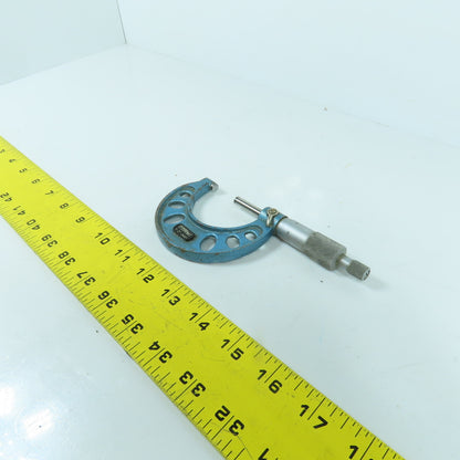 Fowler 1-2" OD Outside Micrometer Increments 0.0001"