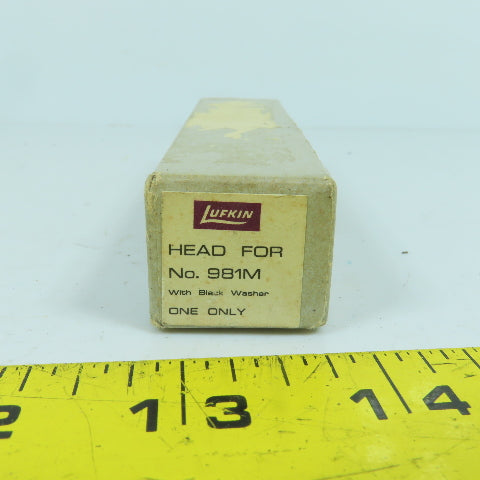 Lufkin 981 Micrometer Head For No. 981M Measuring Rod