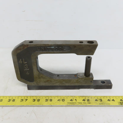 Unittool 4L 3/4 Open "C" Frame Punch 4-1/8" Throat
