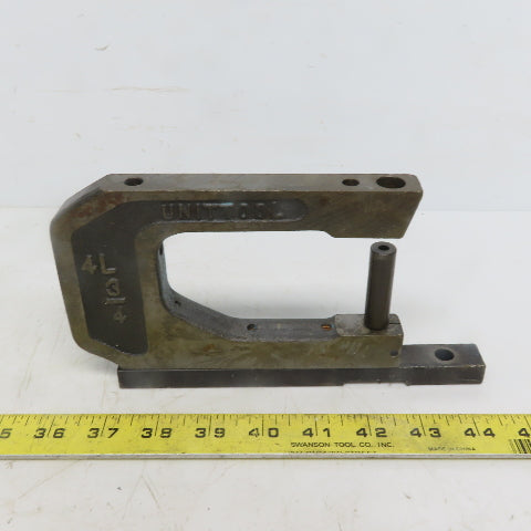 Unittool 4L 3/4 Open "C" Frame Punch 4-1/8" Throat