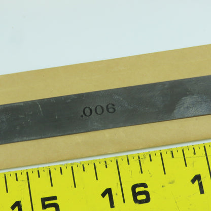Lufkin No. 10 "Universal" Feeler Stock 0.009" Thick 12" Long Lot Of 20