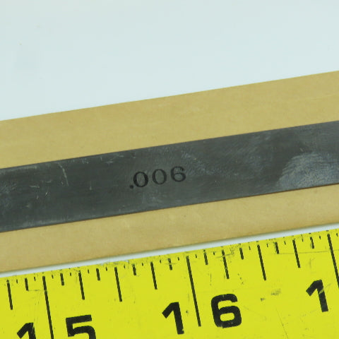 Lufkin No. 10 "Universal" Feeler Stock 0.009" Thick 12" Long Lot Of 20