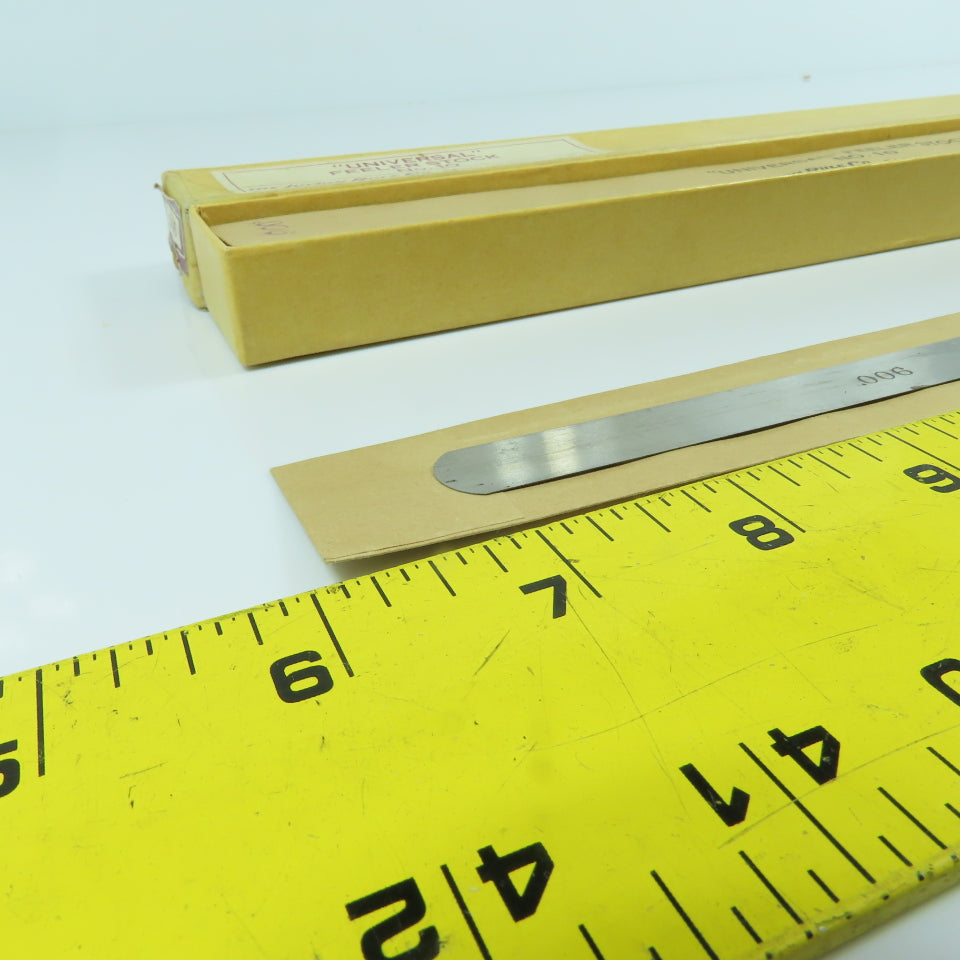 Lufkin No. 10 "Universal" Feeler Stock 0.009" Thick 12" Long Lot Of 20