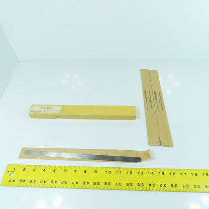 Lufkin No. 10 "Universal" Feeler Stock 0.010" Thick 12" Long Lot Of 3