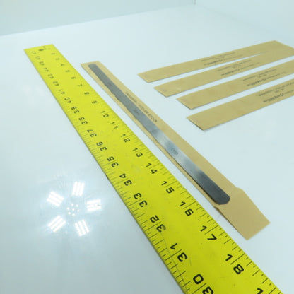 Lufkin No. 10 "Universal" Feeler Stock 0.005" Thick 12" Long Lot Of 5
