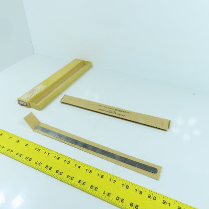Lufkin No. 10 "Universal" Feeler Stock 0.005" Thick 12" Long Lot Of 13