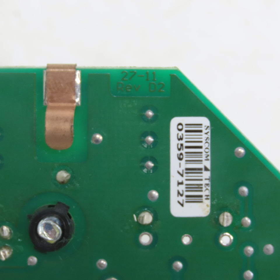 27-11 Rev. D2 Circuit Board PCB W/Digital Display