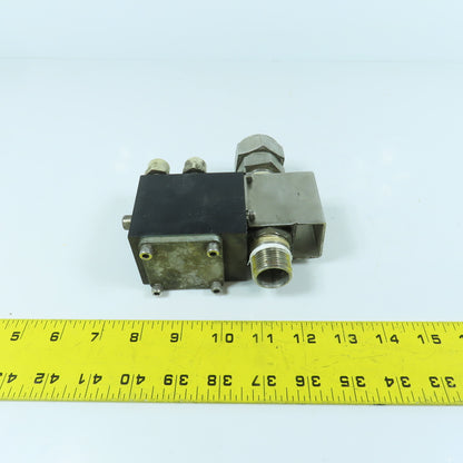 Gemini 3/4 76M-6-RT-6 3/4" Stainless Steel Ball Valve W/ Pneumatic Actuator