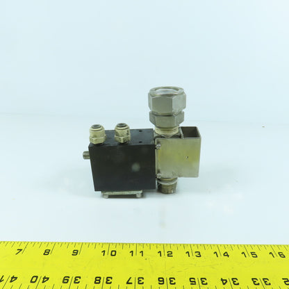 Gemini 3/4 76M-6-RT-6 3/4" Stainless Steel Ball Valve W/ Pneumatic Actuator