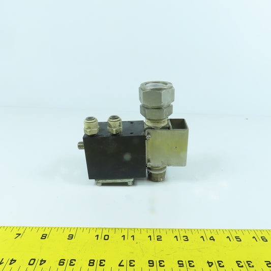 Gemini 3/4 76M-6-RT-6 3/4" Stainless Steel Ball Valve W/ Pneumatic Actuator