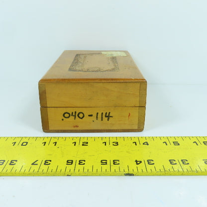Grobet Swiss Pin Gauge Set 0.040" To 0.114" "Missing Two"
