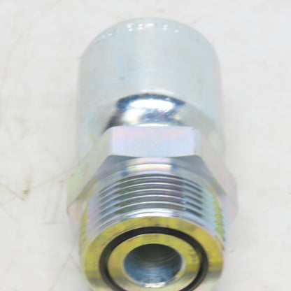 Parker 1J043-16-12 Fitting 3/4" Hose X 1" Male Seal-Lok Forseal/O-Ring Face
