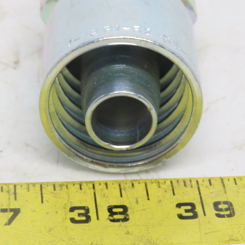 Parker 1J043-16-12 Fitting 3/4" Hose X 1" Male Seal-Lok Forseal/O-Ring Face