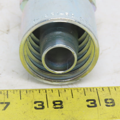 Parker 1J043-16-12 Fitting 3/4" Hose X 1" Male Seal-Lok Forseal/O-Ring Face