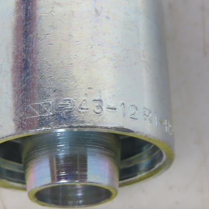 Parker 1J043-16-12 Fitting 3/4" Hose X 1" Male Seal-Lok Forseal/O-Ring Face