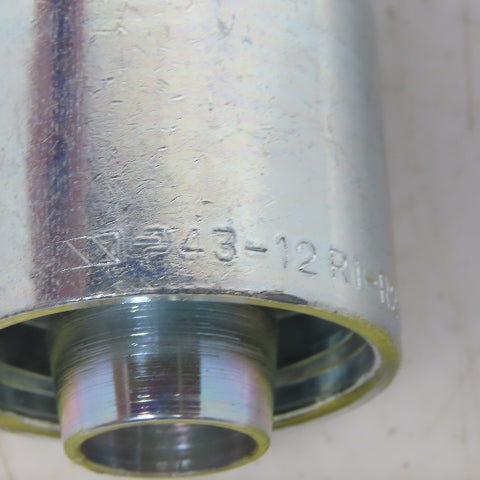 Parker 1J043-16-12 Fitting 3/4" Hose X 1" Male Seal-Lok Forseal/O-Ring Face