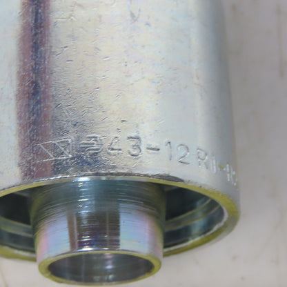 Parker 1J043-16-12 Fitting 3/4" Hose X 1" Male Seal-Lok Forseal/O-Ring Face