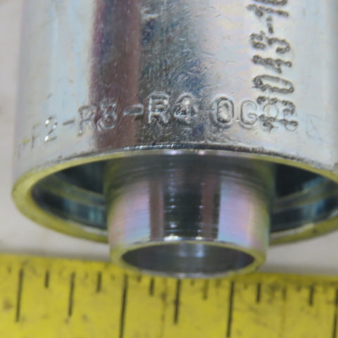 Parker 1J043-16-12 Fitting 3/4" Hose X 1" Male Seal-Lok Forseal/O-Ring Face