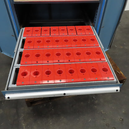 Lista 28" x 29-1/2" D x 45" Tall Machine Accessory Tooling Cabinet SK30 Storage