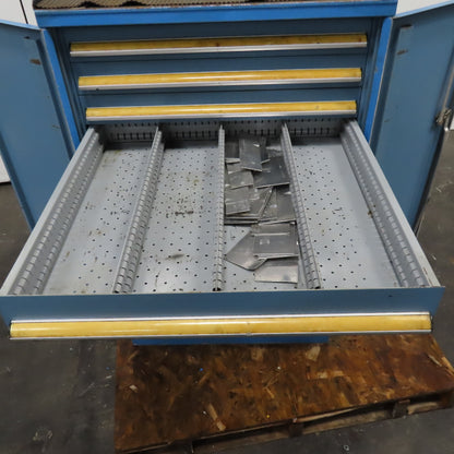 Lista 28" x 29-1/2" D x 45" Tall Machine Accessory Tooling Cabinet SK30 Storage