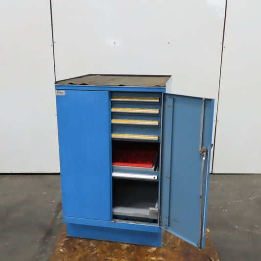 Lista 28" x 29-1/2" D x 45" Tall Machine Accessory Tooling Cabinet SK30 Storage