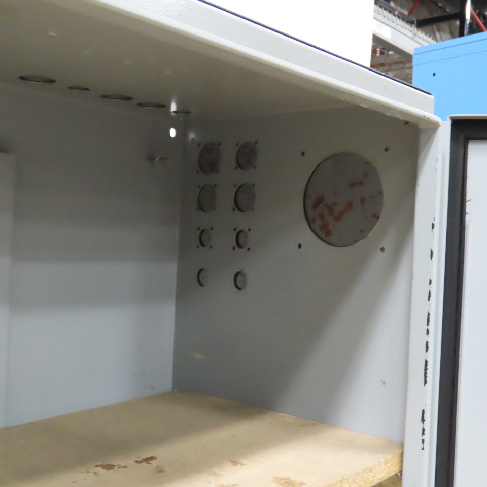 42" x 29"T x 14" Deep Electrical Enclosure Upcycled To Storage Cabinet 1 Shelf