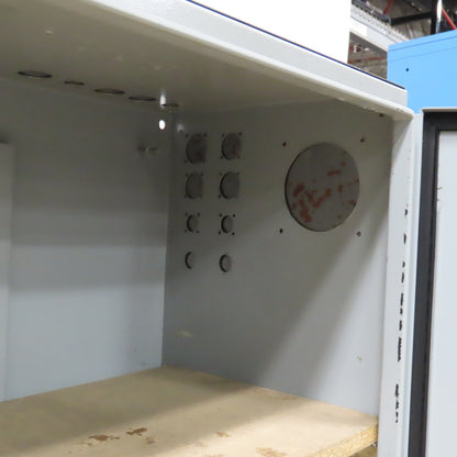 42" x 29"T x 14" Deep Electrical Enclosure Upcycled To Storage Cabinet 1 Shelf