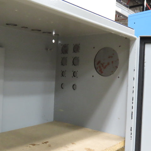 42" x 29"T x 14" Deep Electrical Enclosure Upcycled To Storage Cabinet 1 Shelf
