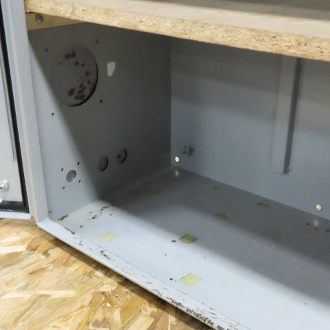 42" x 29"T x 14" Deep Electrical Enclosure Upcycled To Storage Cabinet 1 Shelf