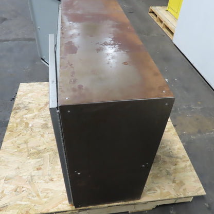 42" x 29"T x 14" Deep Electrical Enclosure Upcycled To Storage Cabinet 1 Shelf