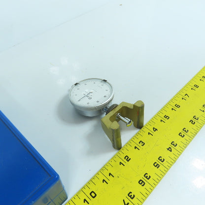 Yuasa 125115 0.001" Graduation Dial Indicator Gage 0.25" Range W/ Stand