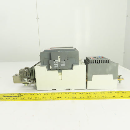 ABB A145-30 125HP 600V Reversing Contactor 230A 120V Coils W/ E-200-DU Overload