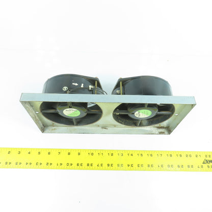 Toyo T6700 Dual Cooling Blower Fan Assembly 100Va.c. From Mitsubishi LC 20BP