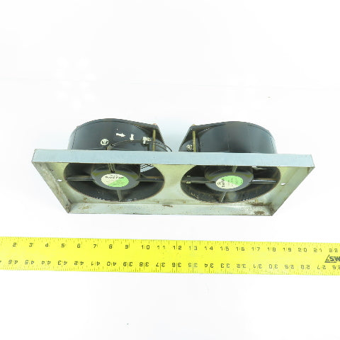 Toyo T6700 Dual Cooling Blower Fan Assembly 100Va.c. From Mitsubishi LC 20BP