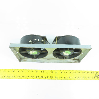 Toyo T6700 Dual Cooling Blower Fan Assembly 100Va.c. From Mitsubishi LC 20BP
