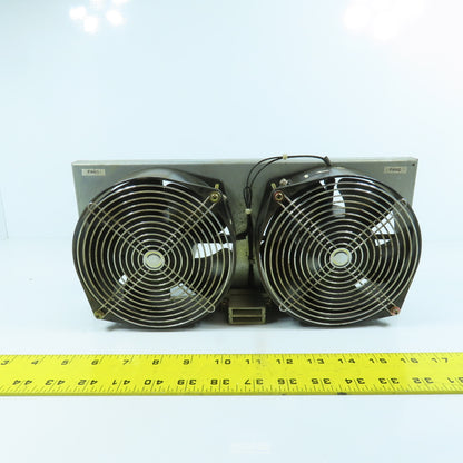 Toyo T6700 Dual Cooling Blower Fan Assembly 100Va.c. From Mitsubishi LC 20BP