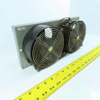 Toyo T6700 Dual Cooling Blower Fan Assembly 100Va.c. From Mitsubishi LC 20BP