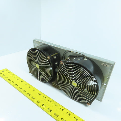 Toyo T6700 Dual Cooling Blower Fan Assembly 100Va.c. From Mitsubishi LC 20BP