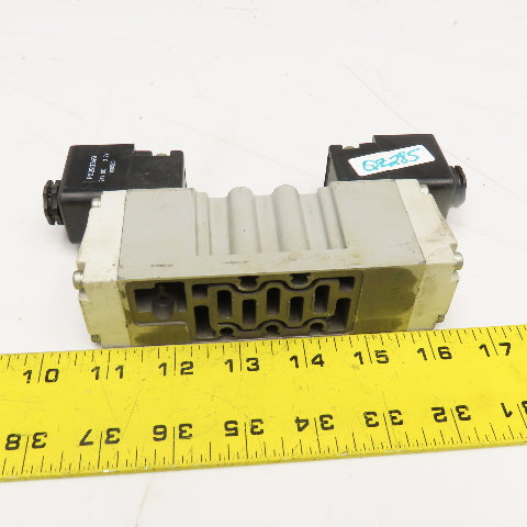Parker H1 6WXBG619000FC 3 Position Solenoid Valve 120V Coil 145 PSI
