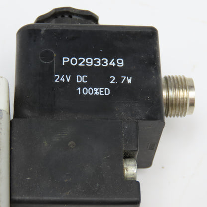 Parker H1 6WXBG619000FC 3 Position Solenoid Valve 120V Coil 145 PSI